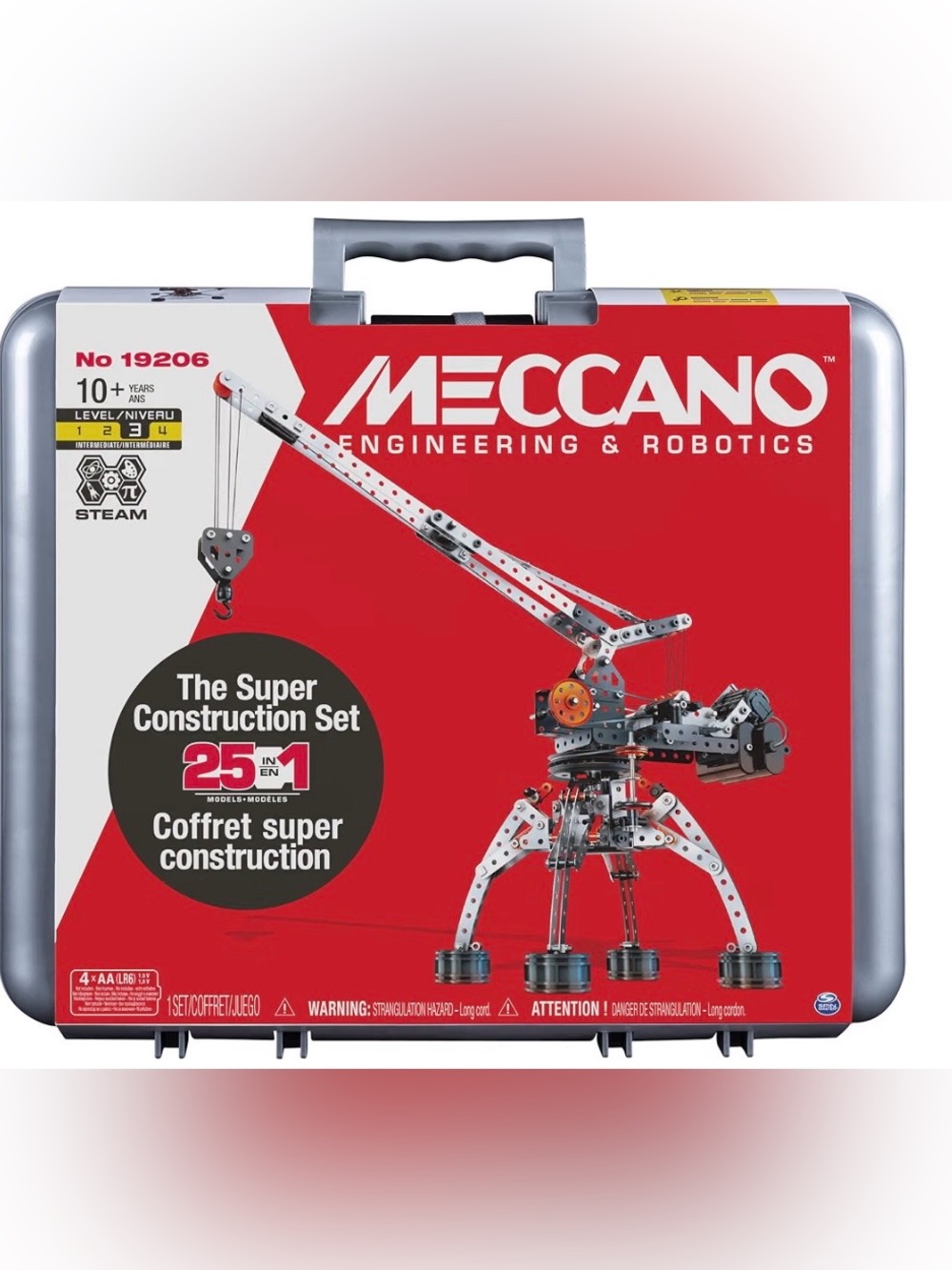🆕 MECCANO Super Construction 25-in-1 Motorized Building Set, STEAM Education Toy
